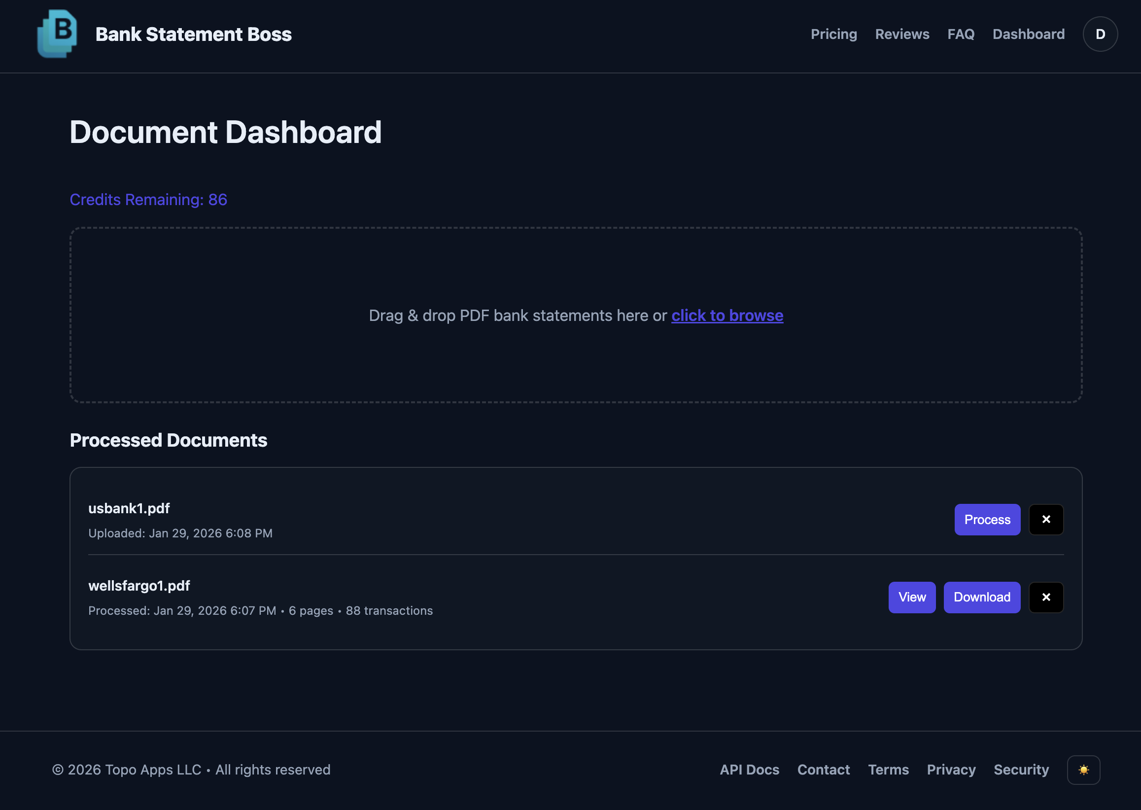 Bank Statement Boss preview