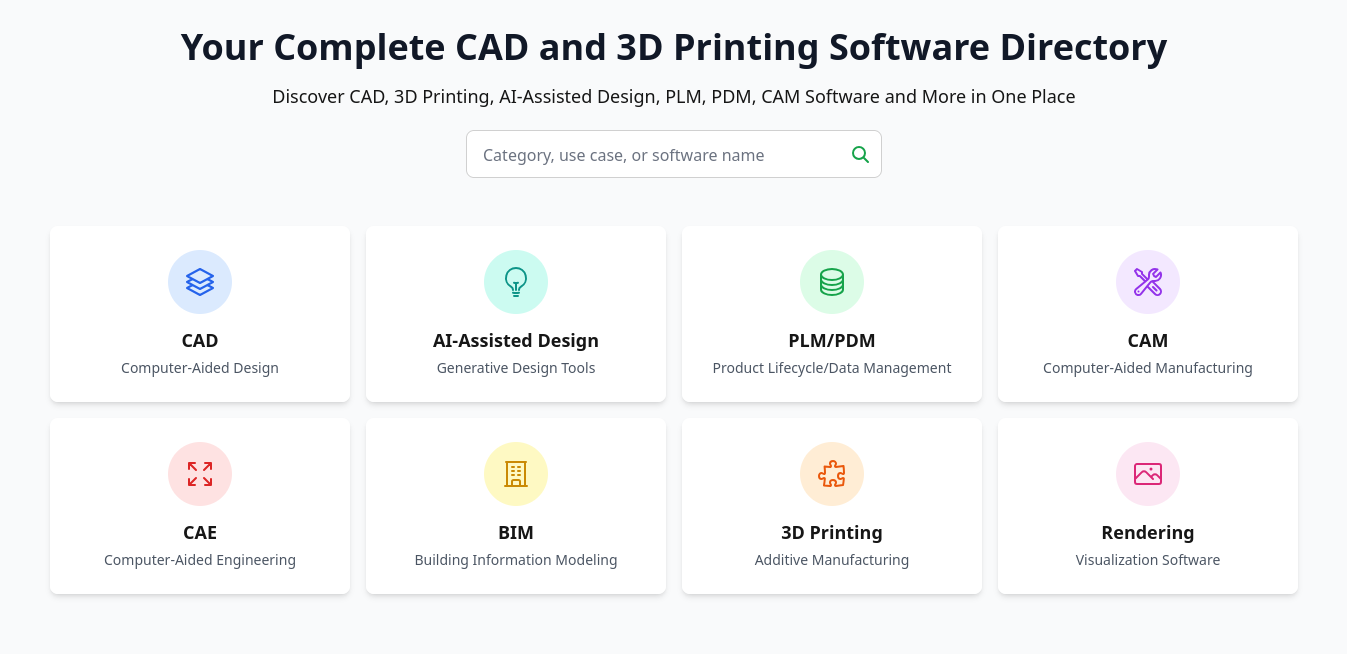 CAD Software Hub preview