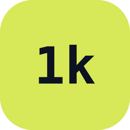 First 1,000 Users icon